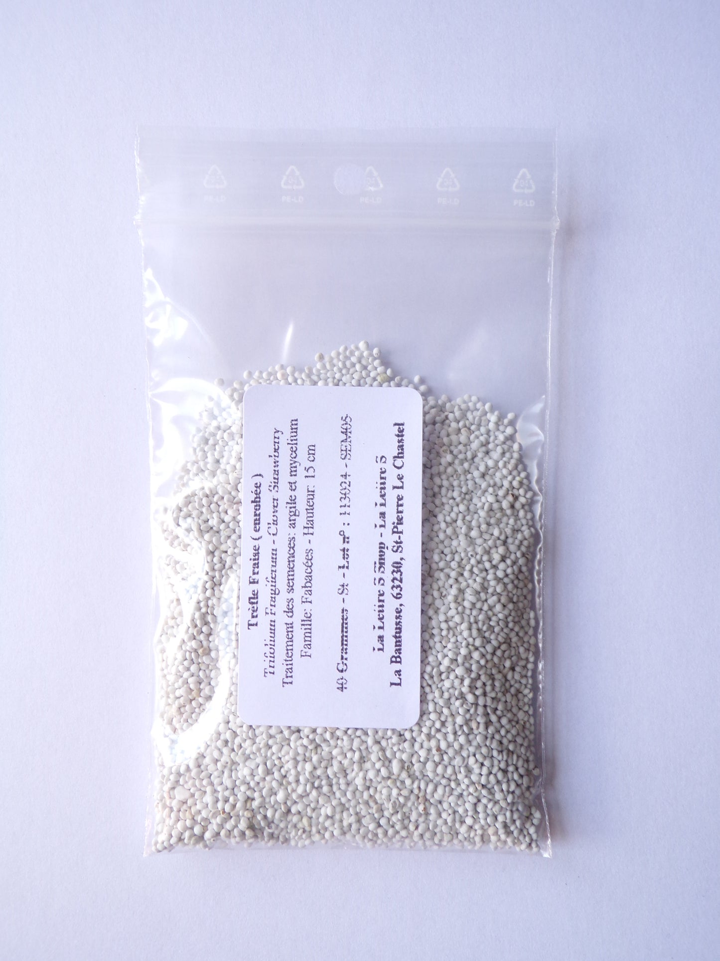 Trèfle Fraise (enrobée) - Trifolium Fragiferum (Engrais Vert) SEM05