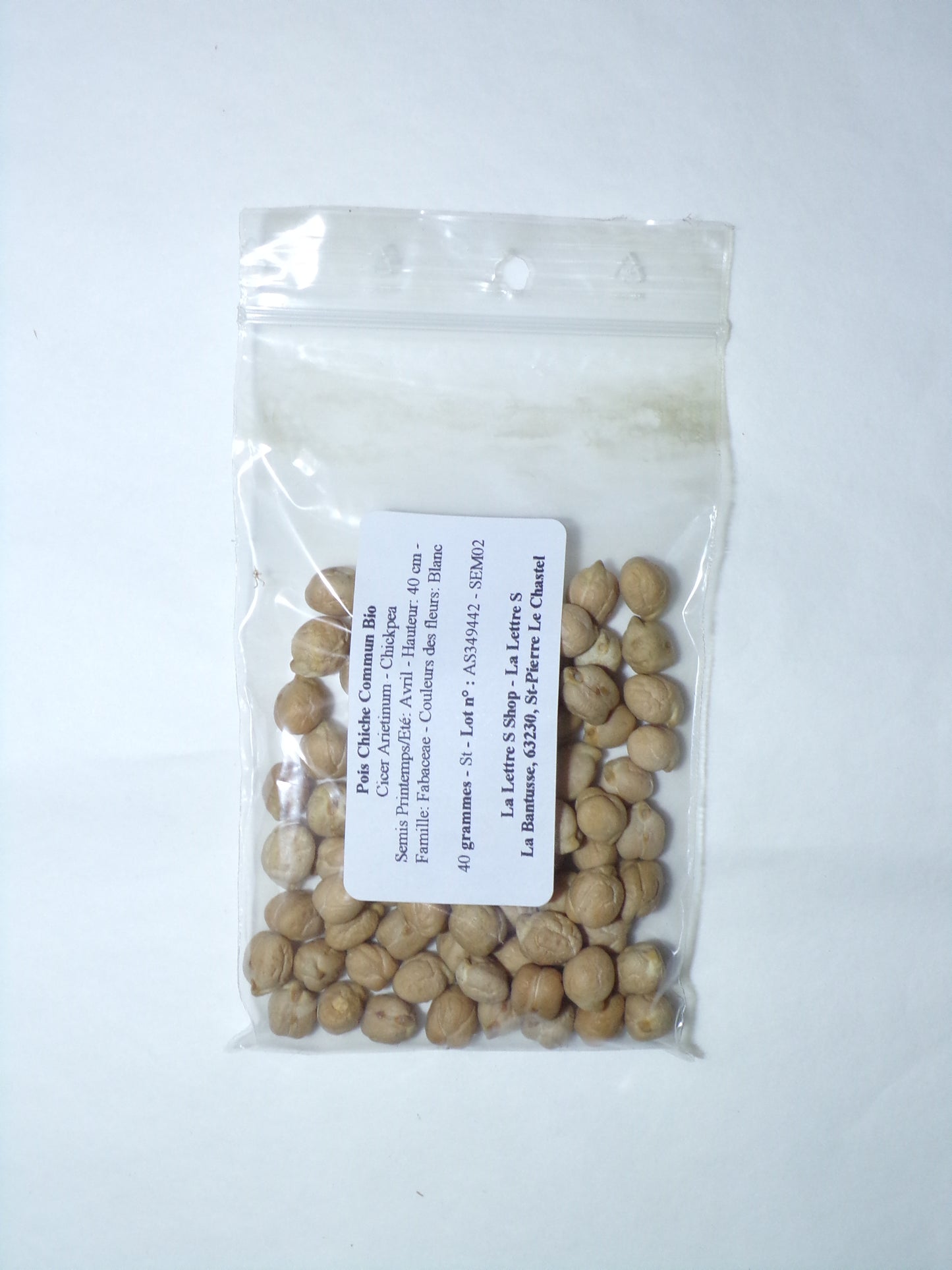 Pois Chiche - Cicer Arietinum – SEM02