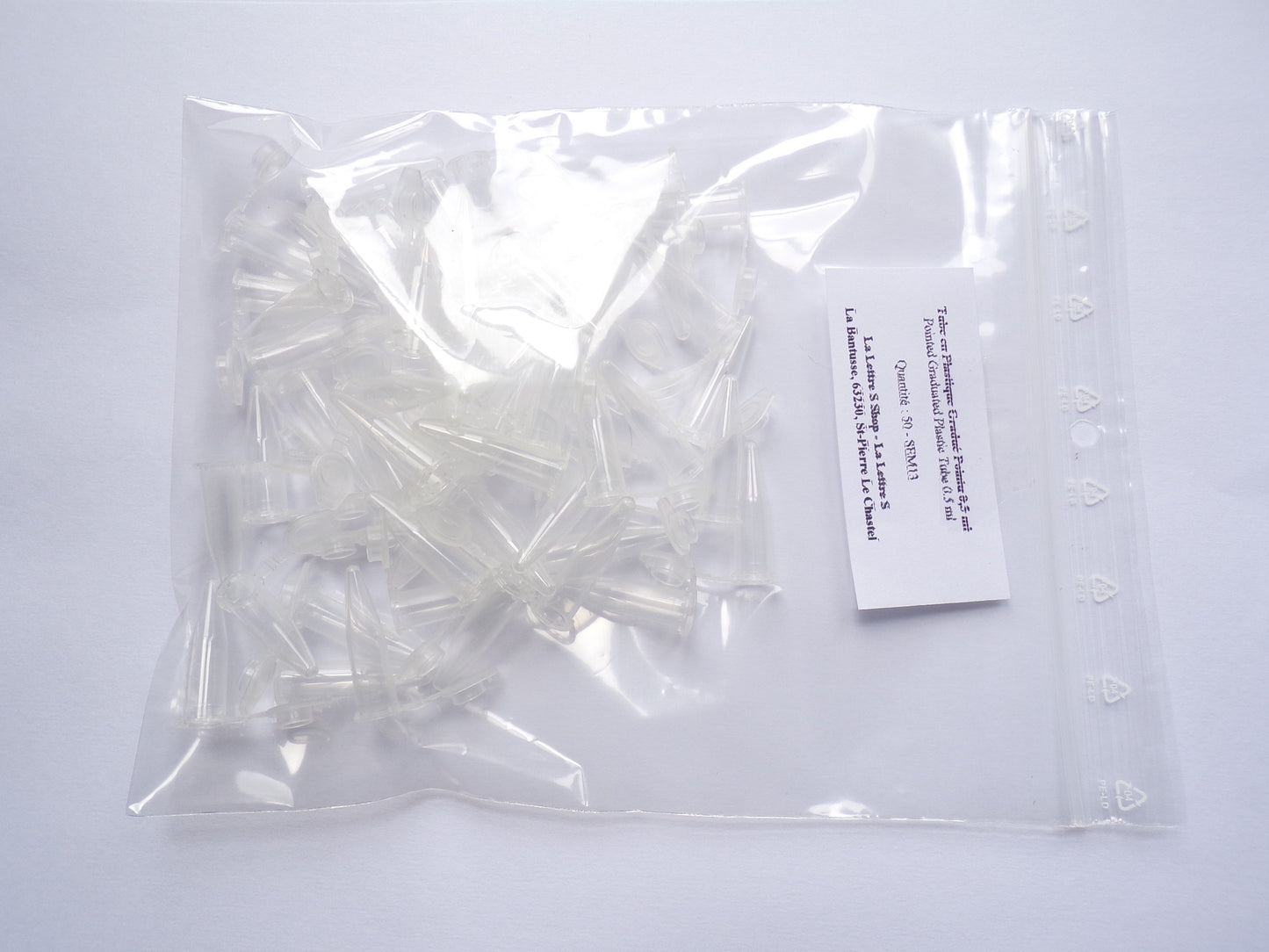 Tube en Plastique Gradué - SEM13