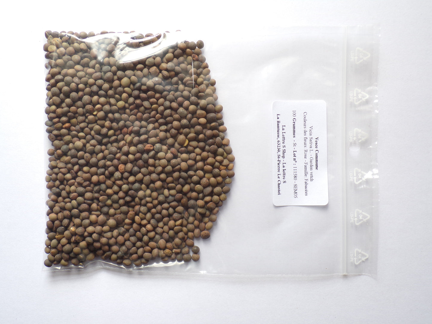 Vesce Commune - Vicia Sativa L. (Engrais Vert) SEM05