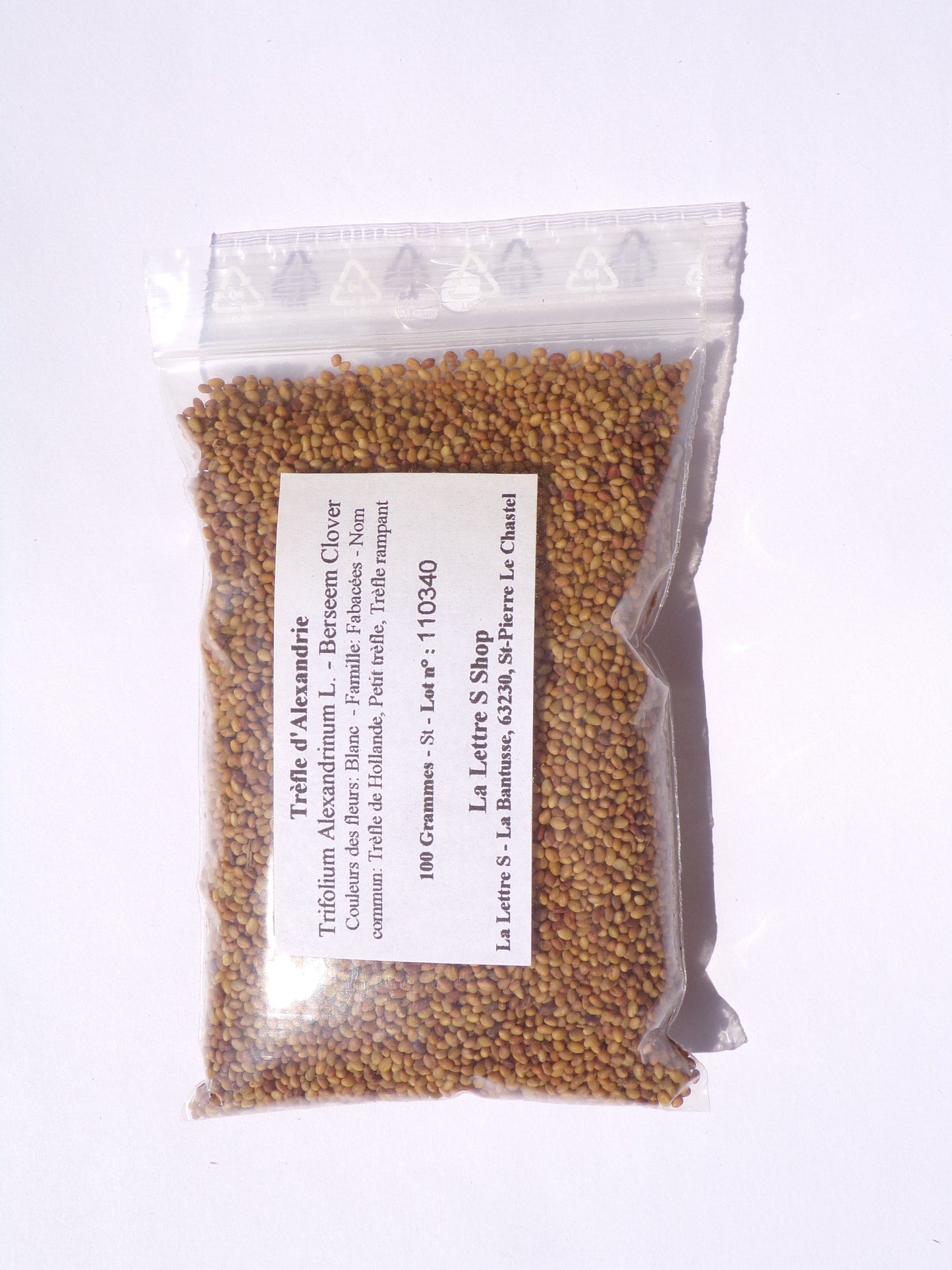 Trèfle d'Alexandrie - Trifolium Alexandrinum L. (Engrais Vert) SEM05