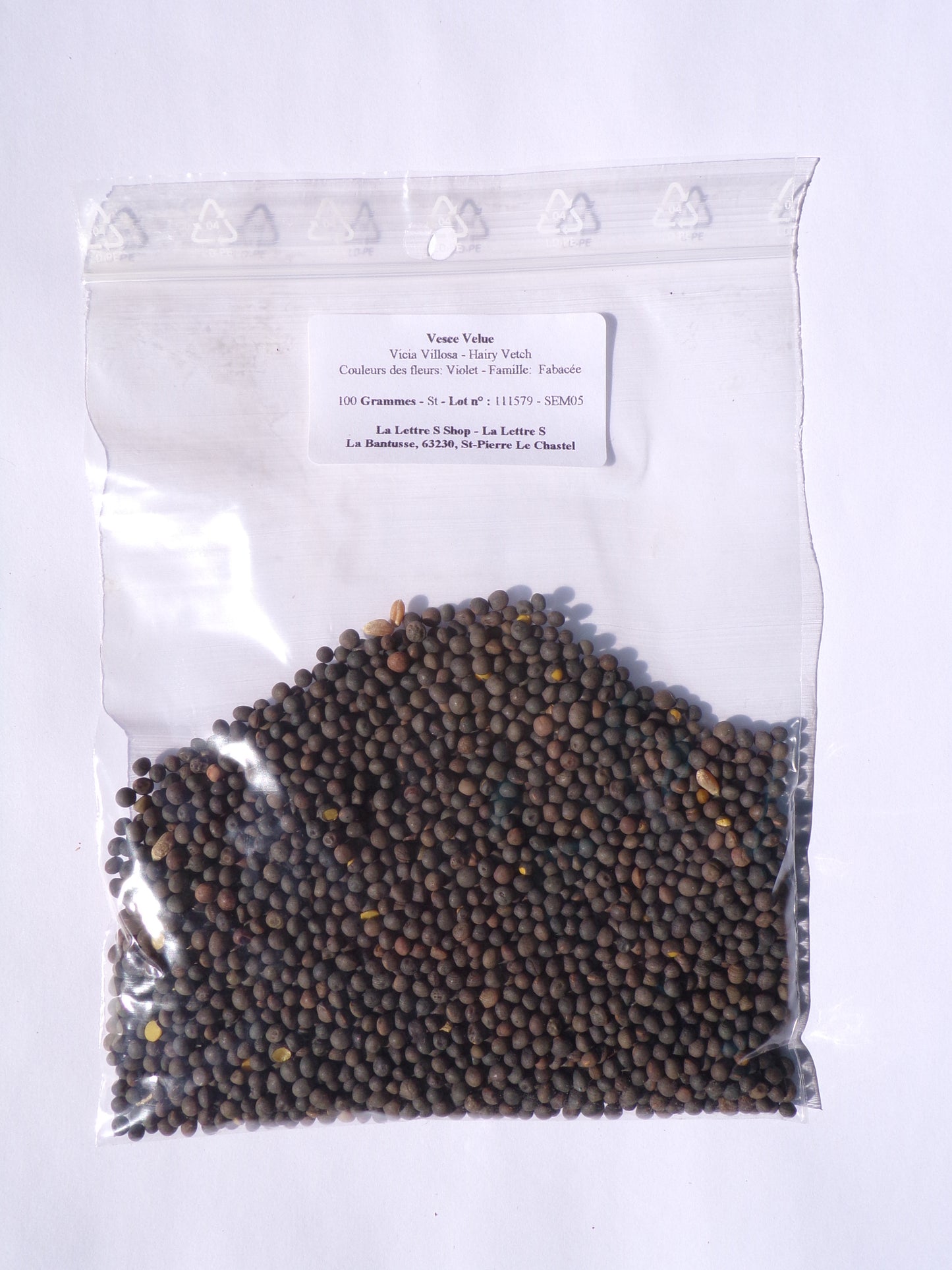 Vesce Velue - Vicia Villosa (Engrais Vert) SEM05