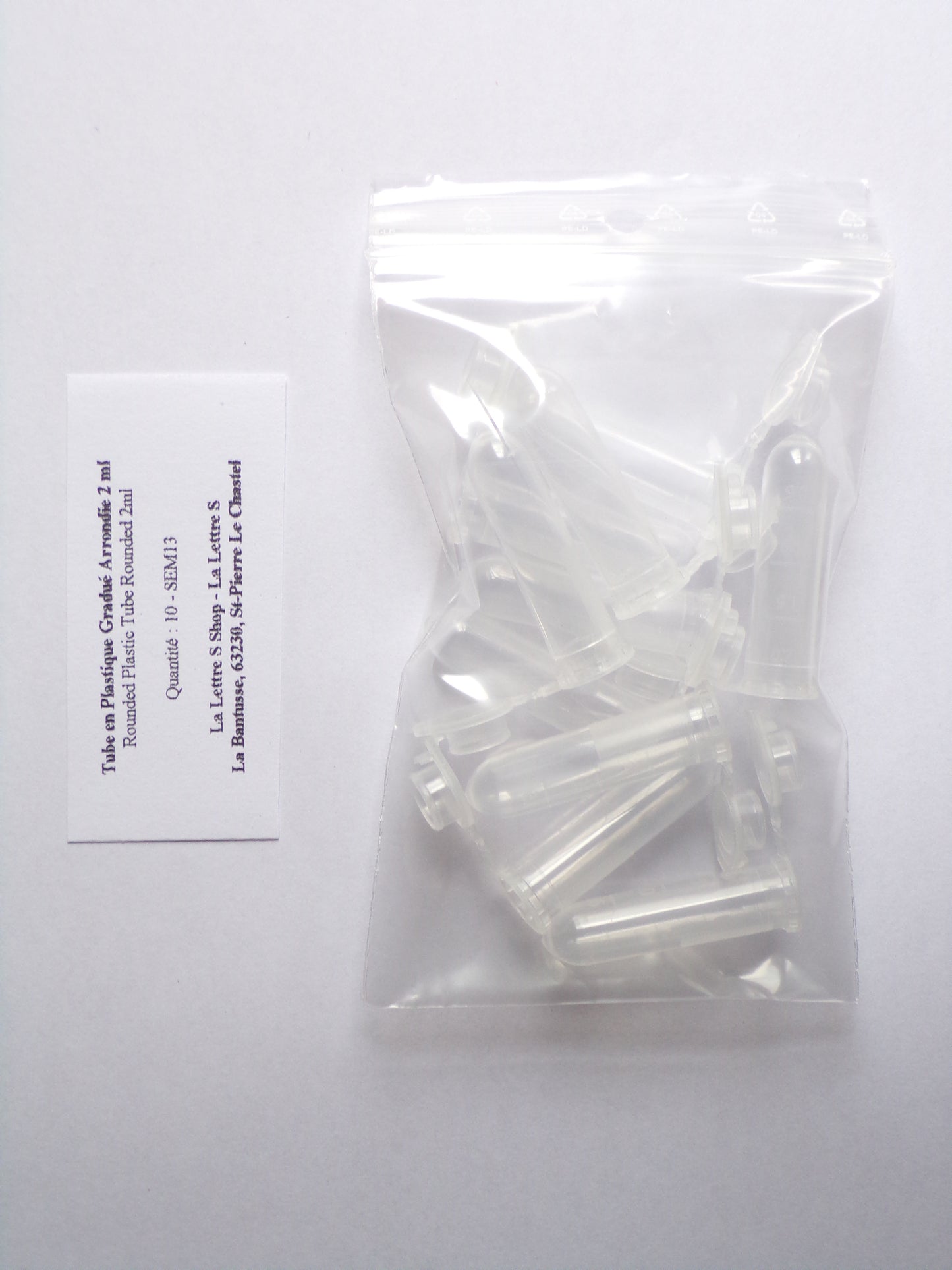 Tube en Plastique Gradué - SEM13