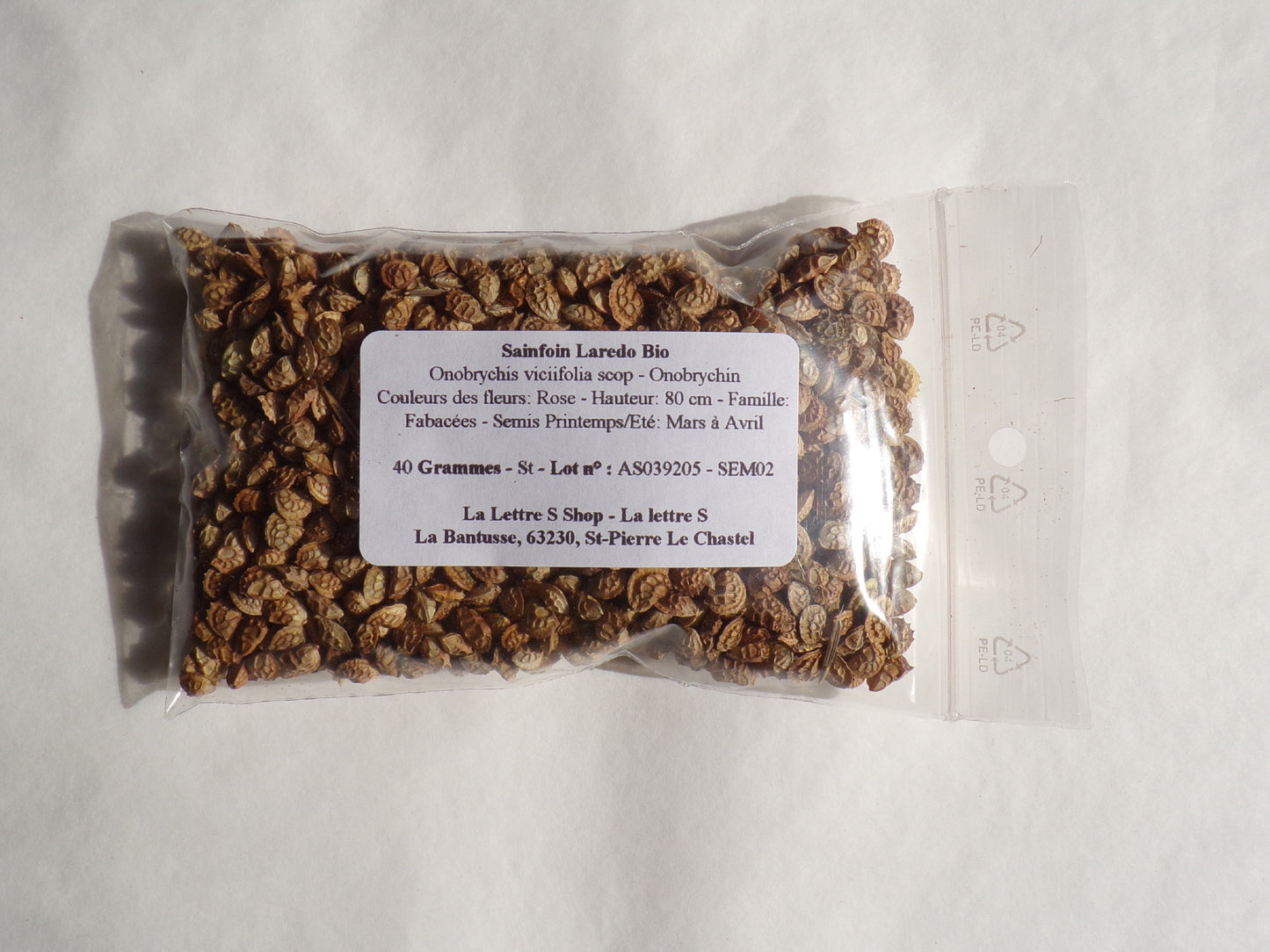 Sainfoin - Onobrychis Viciifolia Scop (Engrais Vert) – SEM02