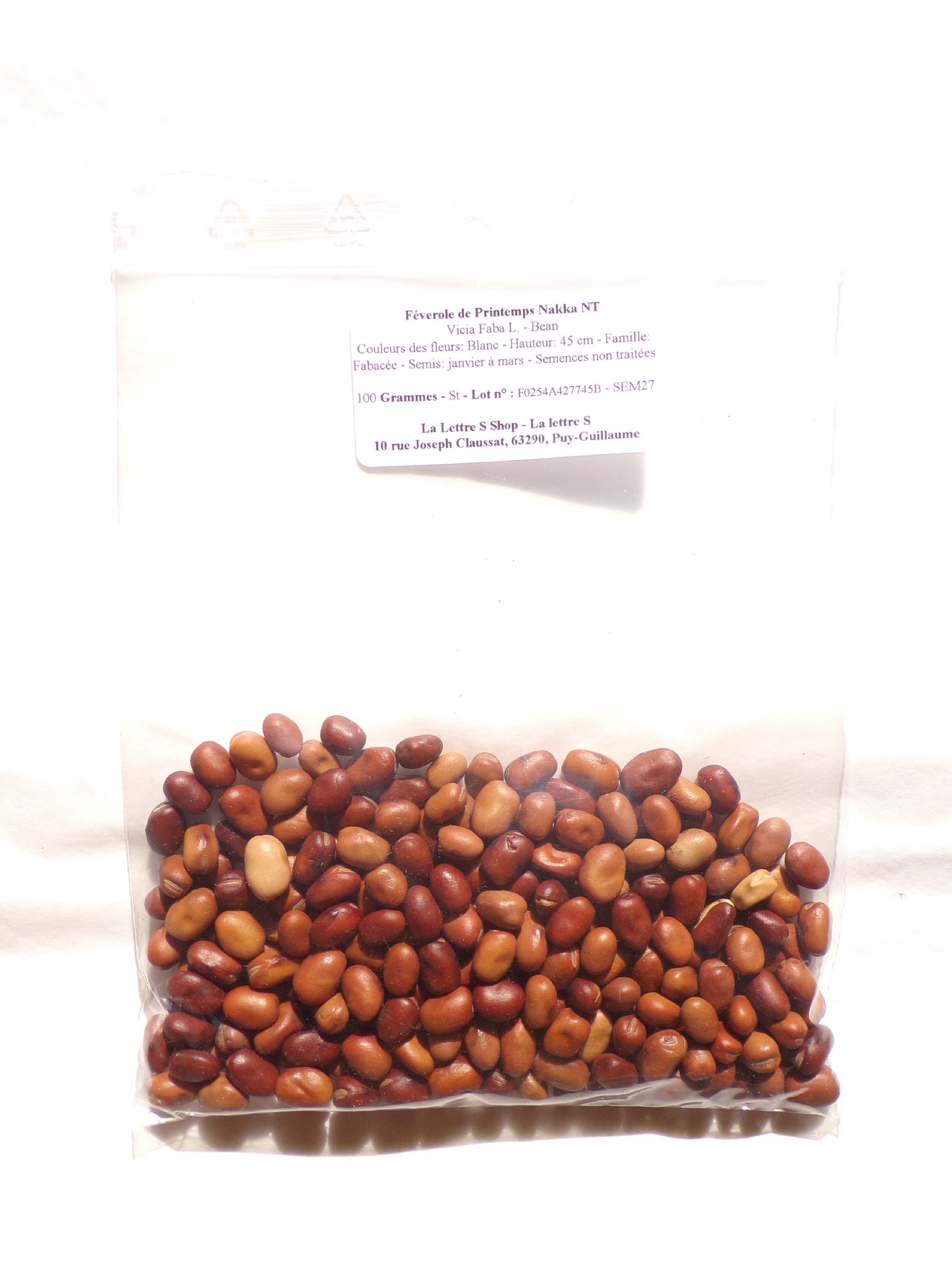 Féverole de Printemps - Vicia Faba L. (Engrais Vert) - SEM27