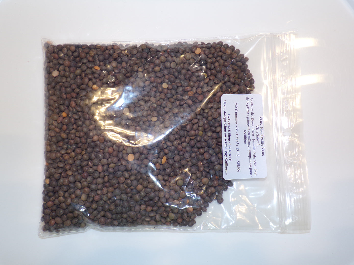 Vesce Non Traitée - Vicia Sativa L. (Engrais Vert) SEM06