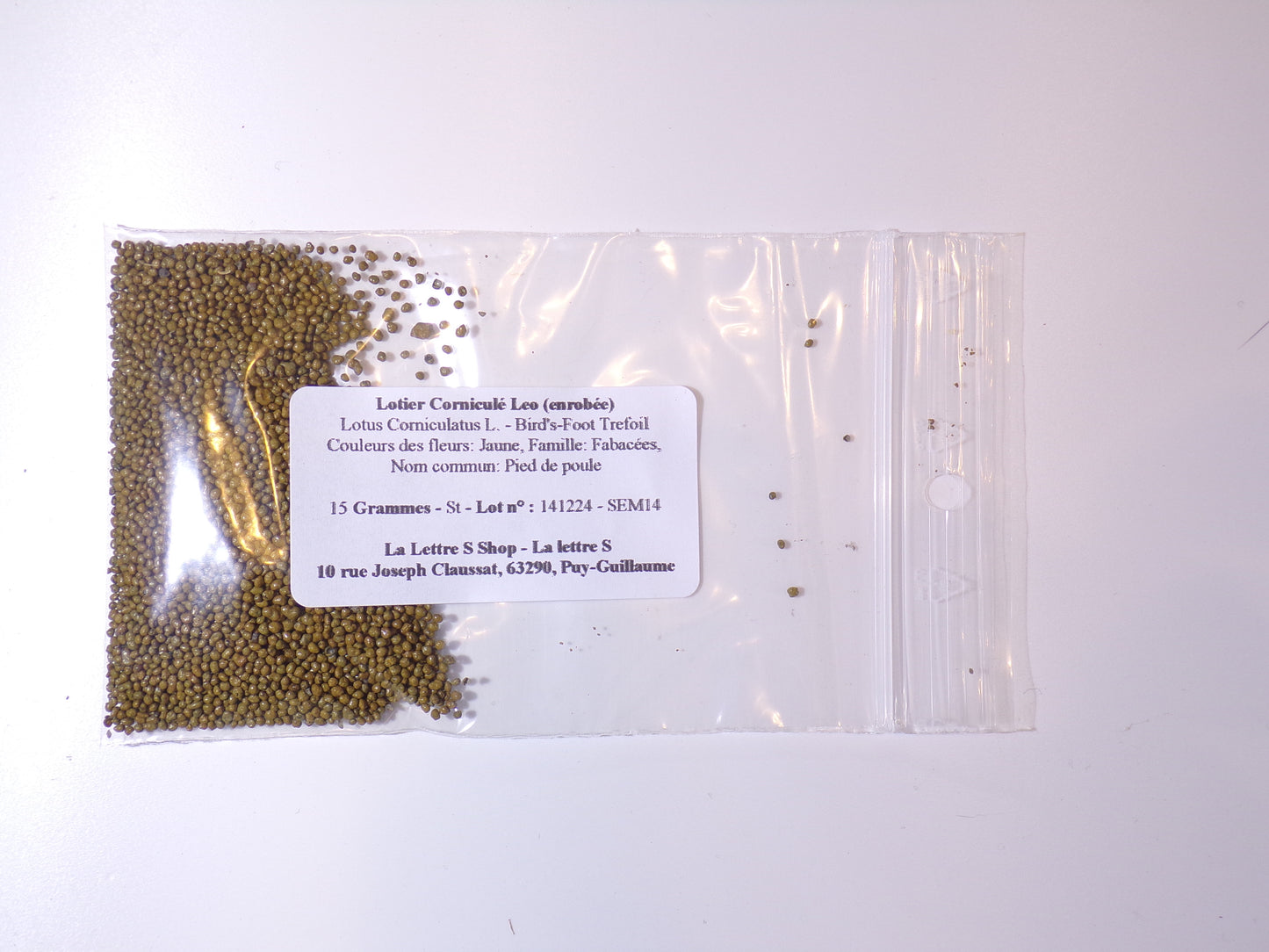 Lotier Corniculé - Lotus Corniculatus L. (Engrais Vert) SEM14