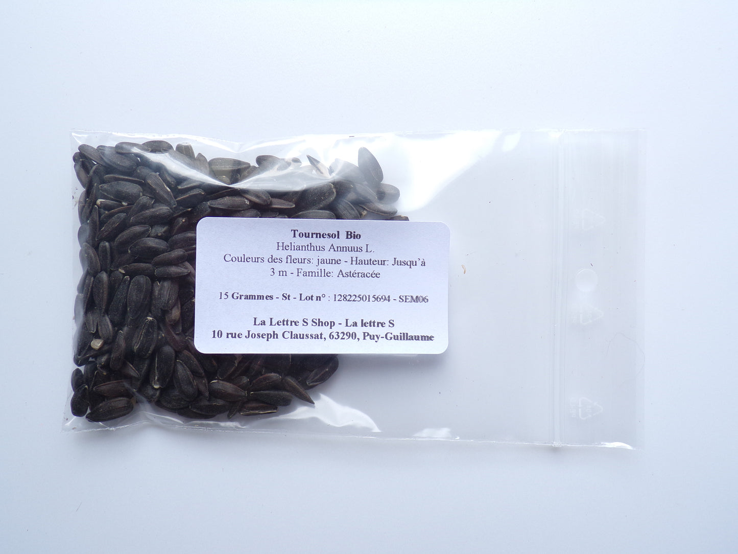 Tournesol Bio - Helianthus Annuus L.