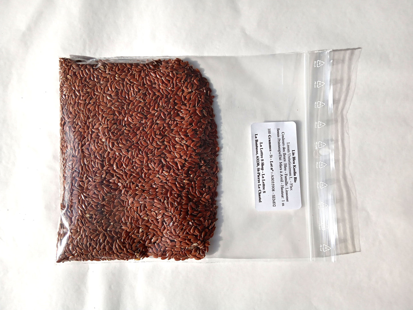 Lin Bleu - Linum Usitatissimum L. (Engrais Vert) SEM02